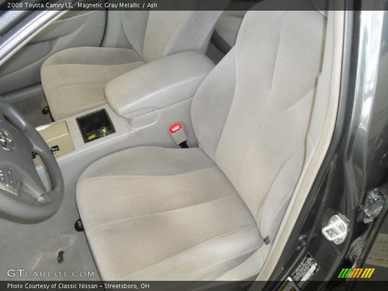 Magnetic Gray Metallic / Ash 2008 Toyota Camry LE