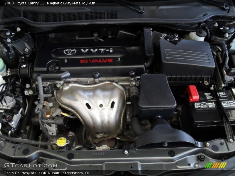 Magnetic Gray Metallic / Ash 2008 Toyota Camry LE