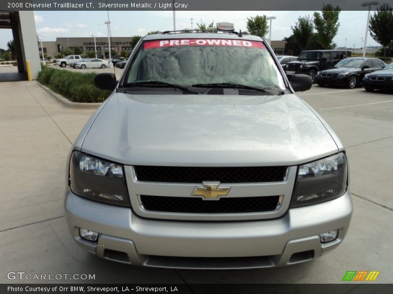 Silverstone Metallic / Light Gray 2008 Chevrolet TrailBlazer LT