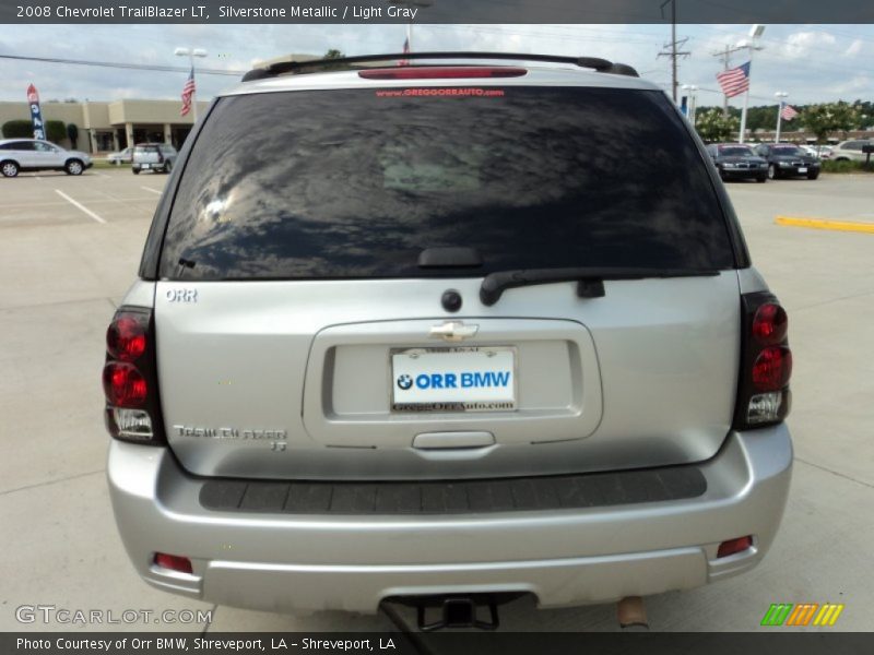 Silverstone Metallic / Light Gray 2008 Chevrolet TrailBlazer LT