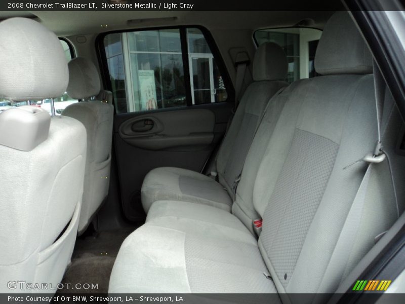 Silverstone Metallic / Light Gray 2008 Chevrolet TrailBlazer LT