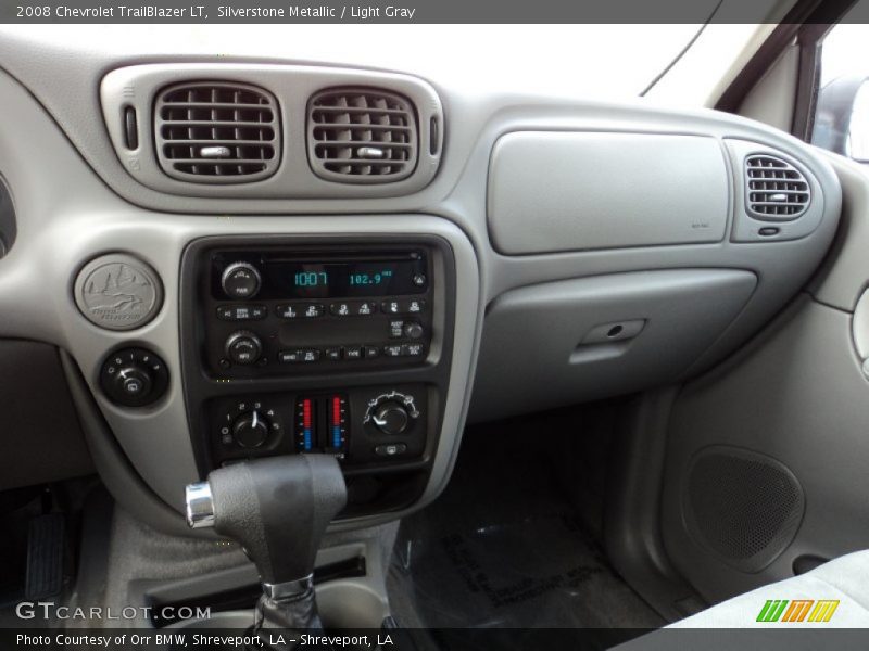 Silverstone Metallic / Light Gray 2008 Chevrolet TrailBlazer LT