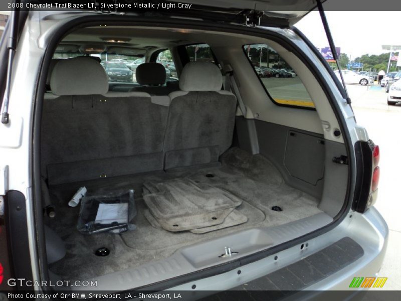 Silverstone Metallic / Light Gray 2008 Chevrolet TrailBlazer LT
