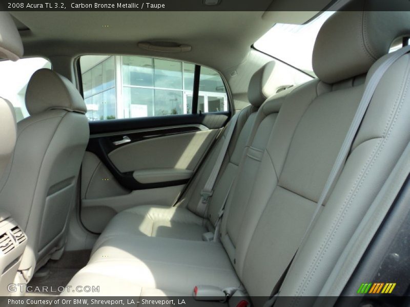 Carbon Bronze Metallic / Taupe 2008 Acura TL 3.2