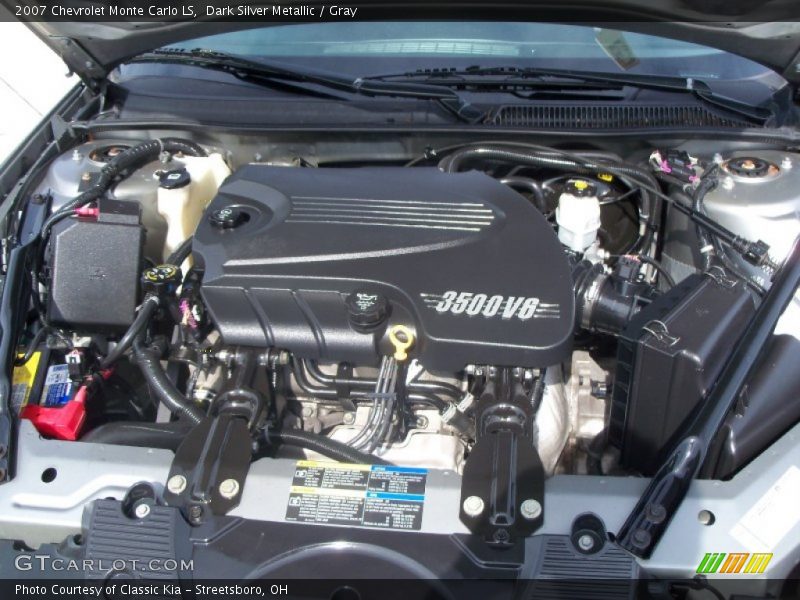  2007 Monte Carlo LS Engine - 3.5 Liter OHV 12 Valve VVT V6