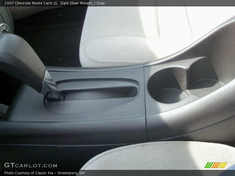 Dark Silver Metallic / Gray 2007 Chevrolet Monte Carlo LS