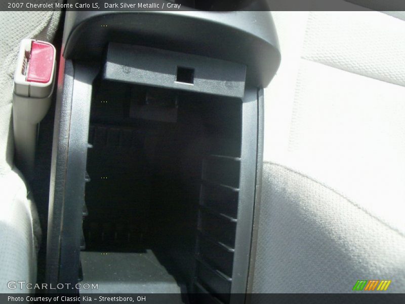Dark Silver Metallic / Gray 2007 Chevrolet Monte Carlo LS
