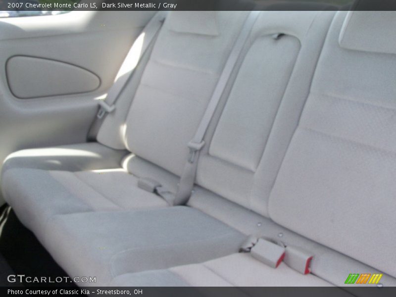 Dark Silver Metallic / Gray 2007 Chevrolet Monte Carlo LS