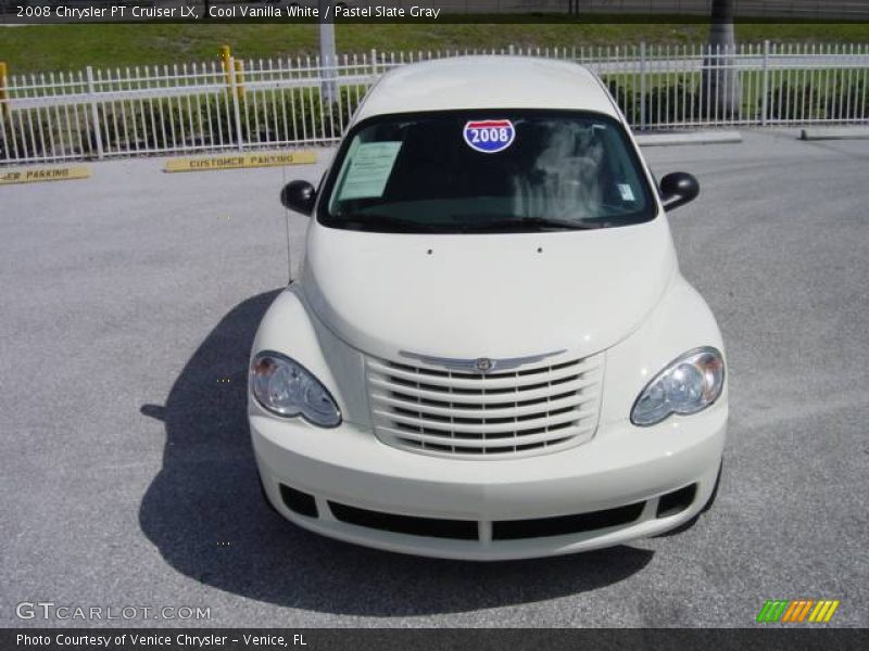 Cool Vanilla White / Pastel Slate Gray 2008 Chrysler PT Cruiser LX