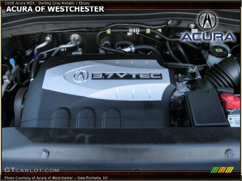 Sterling Gray Metallic / Ebony 2008 Acura MDX