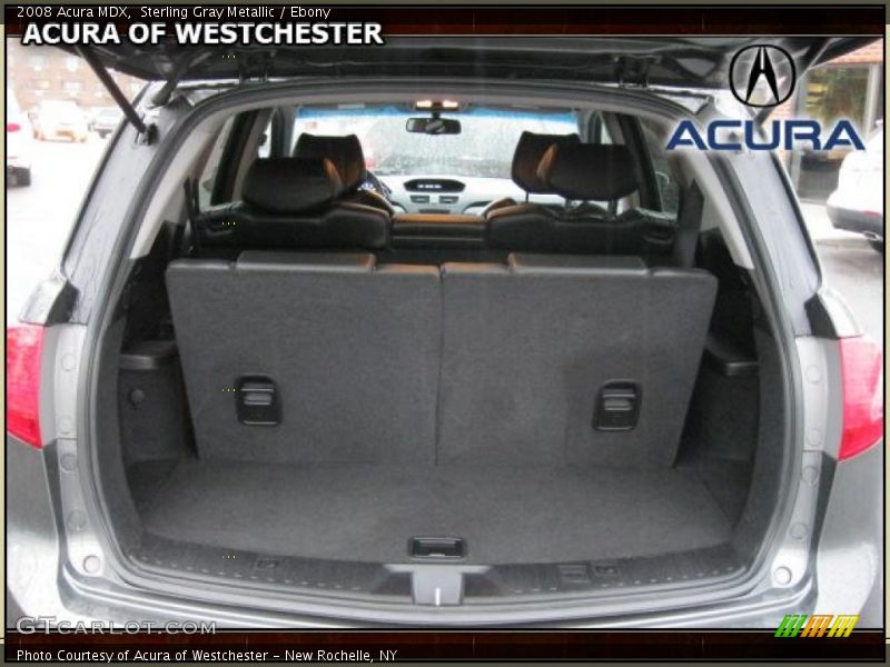 Sterling Gray Metallic / Ebony 2008 Acura MDX