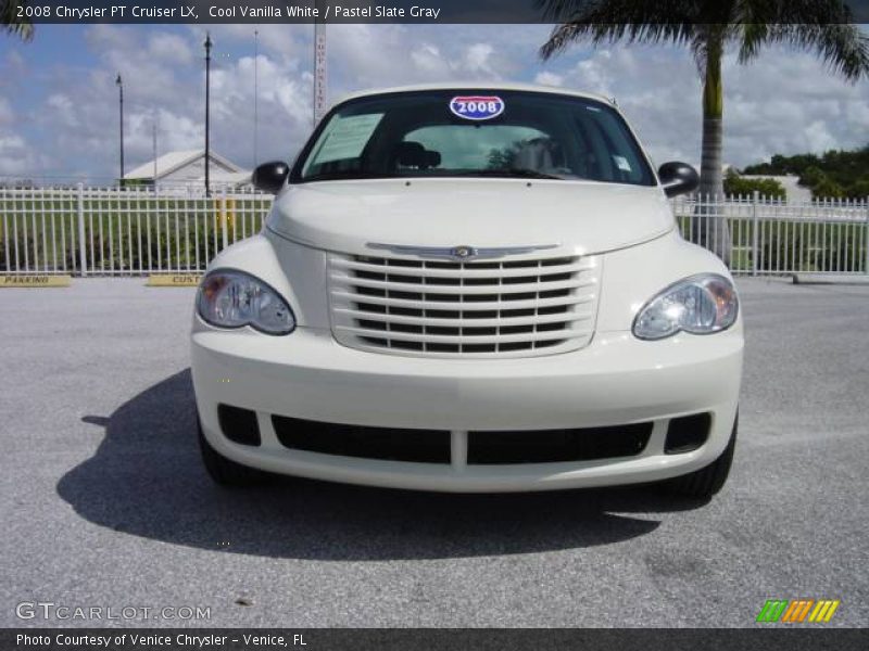 Cool Vanilla White / Pastel Slate Gray 2008 Chrysler PT Cruiser LX