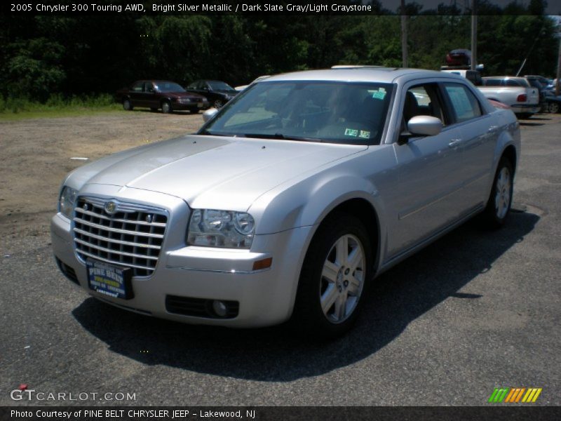 Bright Silver Metallic / Dark Slate Gray/Light Graystone 2005 Chrysler 300 Touring AWD