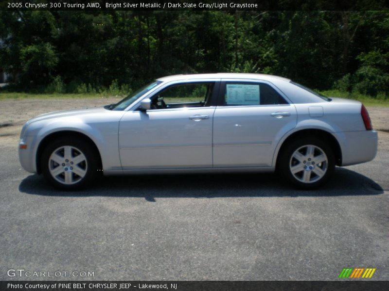 Bright Silver Metallic / Dark Slate Gray/Light Graystone 2005 Chrysler 300 Touring AWD