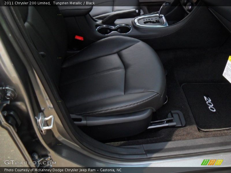 Tungsten Metallic / Black 2011 Chrysler 200 Limited