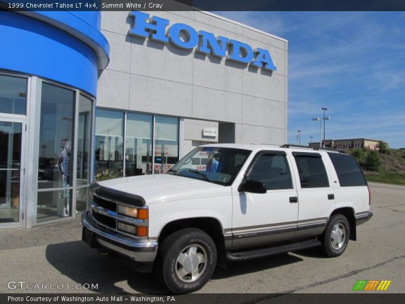 Summit White / Gray 1999 Chevrolet Tahoe LT 4x4