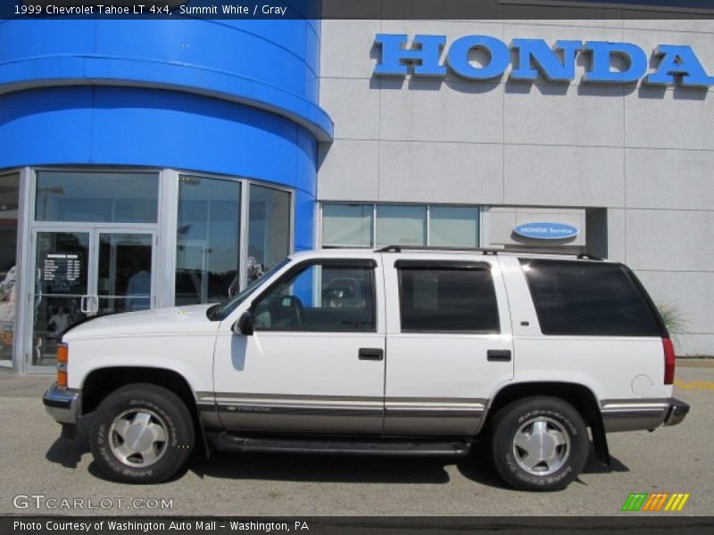 Summit White / Gray 1999 Chevrolet Tahoe LT 4x4