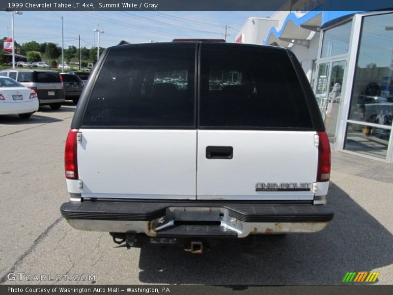Summit White / Gray 1999 Chevrolet Tahoe LT 4x4