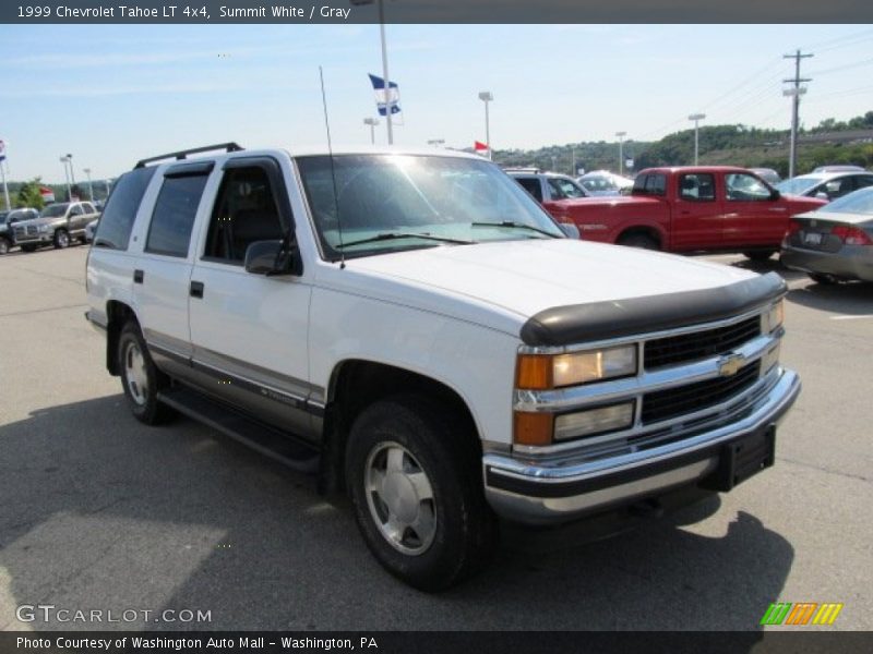 Summit White / Gray 1999 Chevrolet Tahoe LT 4x4