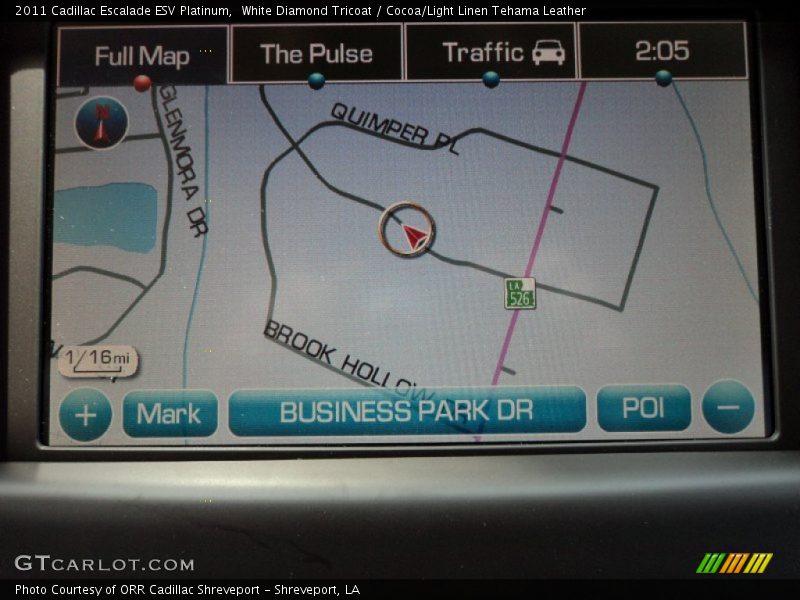 Navigation of 2011 Escalade ESV Platinum