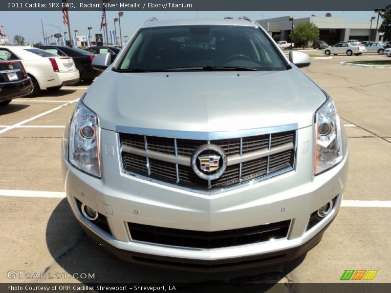 Radiant Silver Metallic / Ebony/Titanium 2011 Cadillac SRX FWD