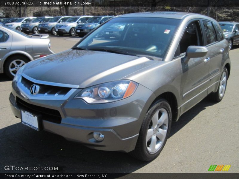 Polished Metal Metallic / Ebony 2008 Acura RDX