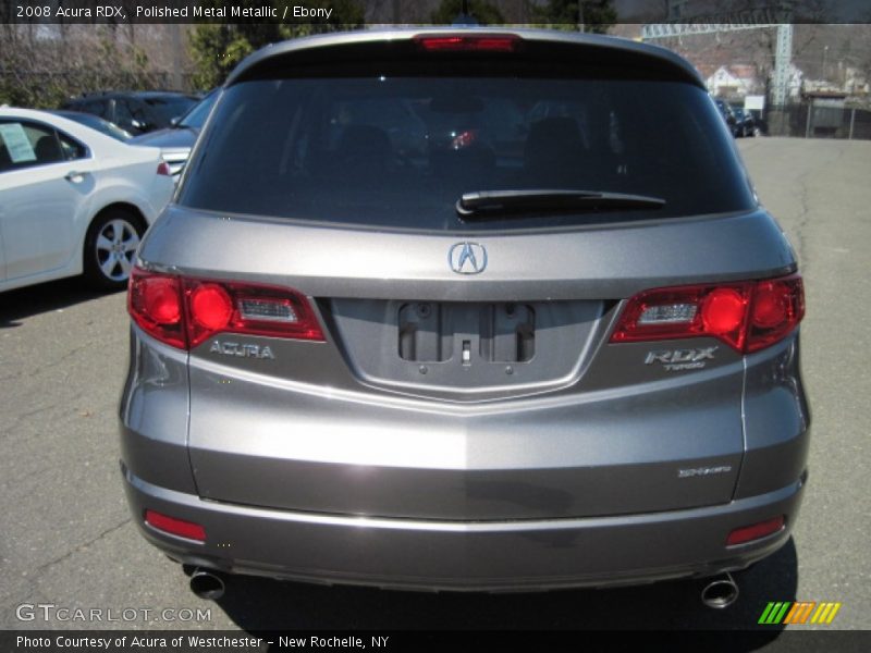 Polished Metal Metallic / Ebony 2008 Acura RDX