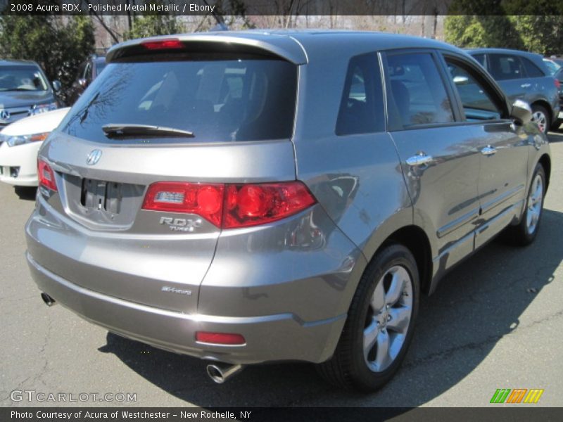Polished Metal Metallic / Ebony 2008 Acura RDX