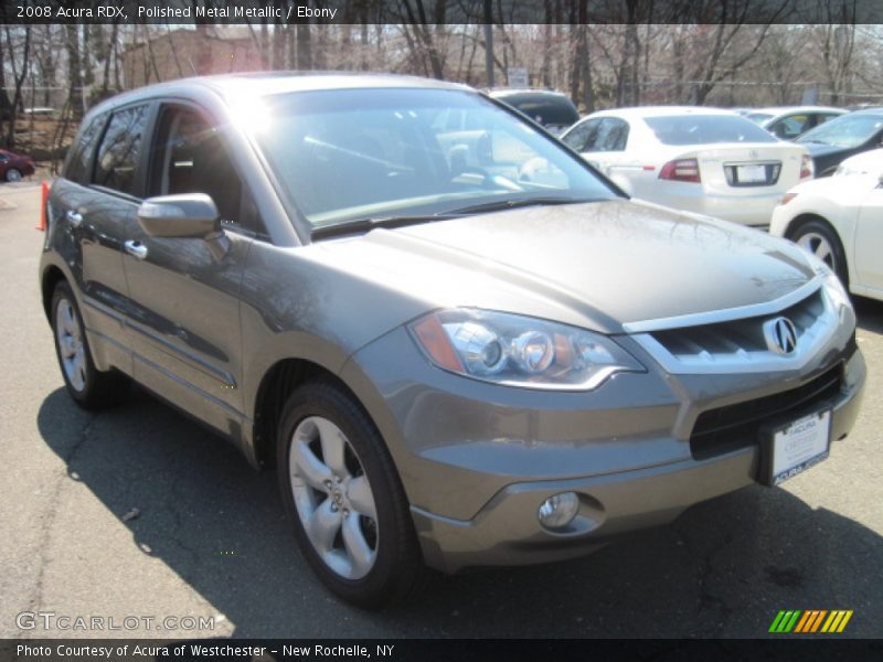 Polished Metal Metallic / Ebony 2008 Acura RDX