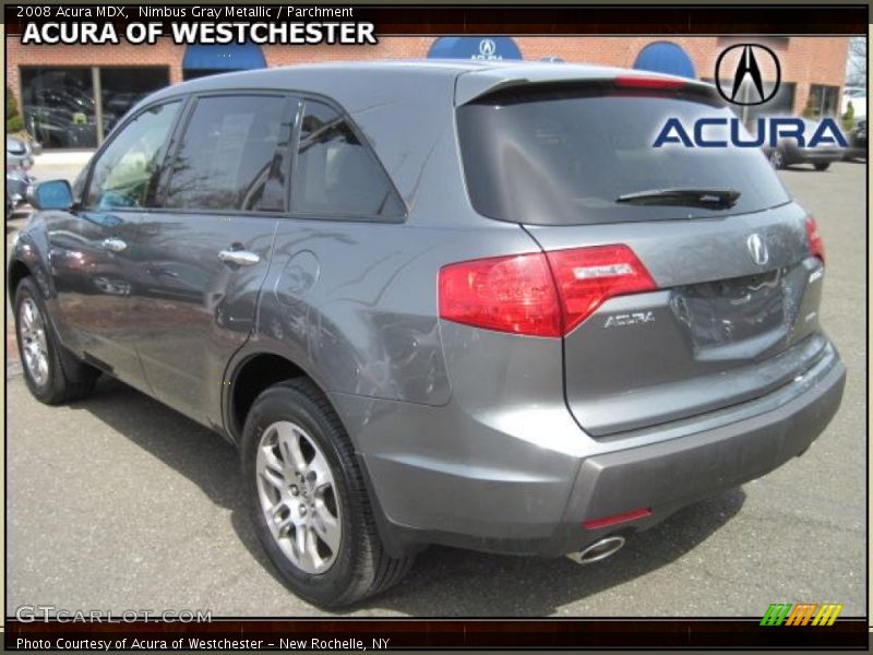 Nimbus Gray Metallic / Parchment 2008 Acura MDX