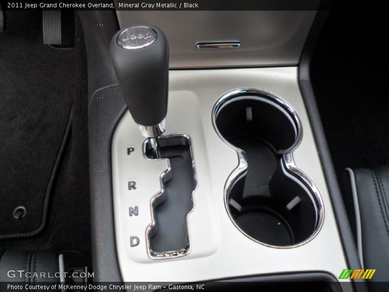 Mineral Gray Metallic / Black 2011 Jeep Grand Cherokee Overland