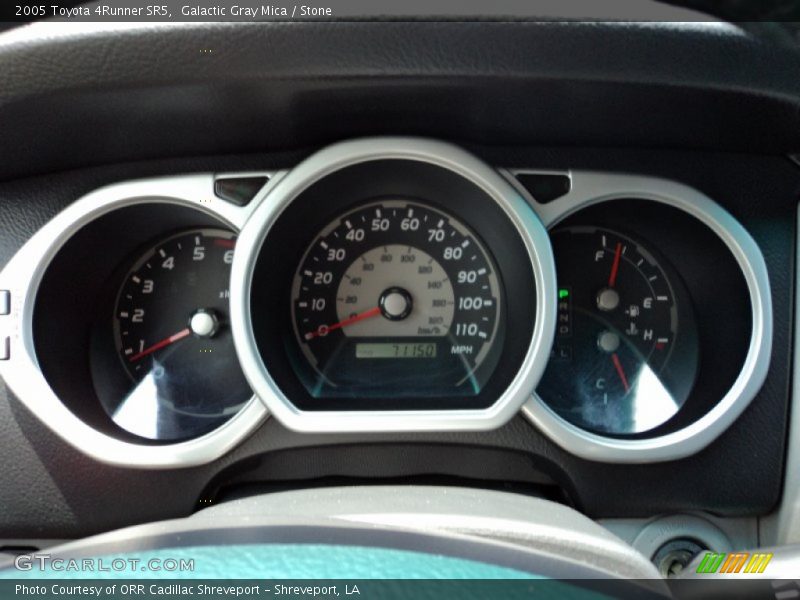 Galactic Gray Mica / Stone 2005 Toyota 4Runner SR5