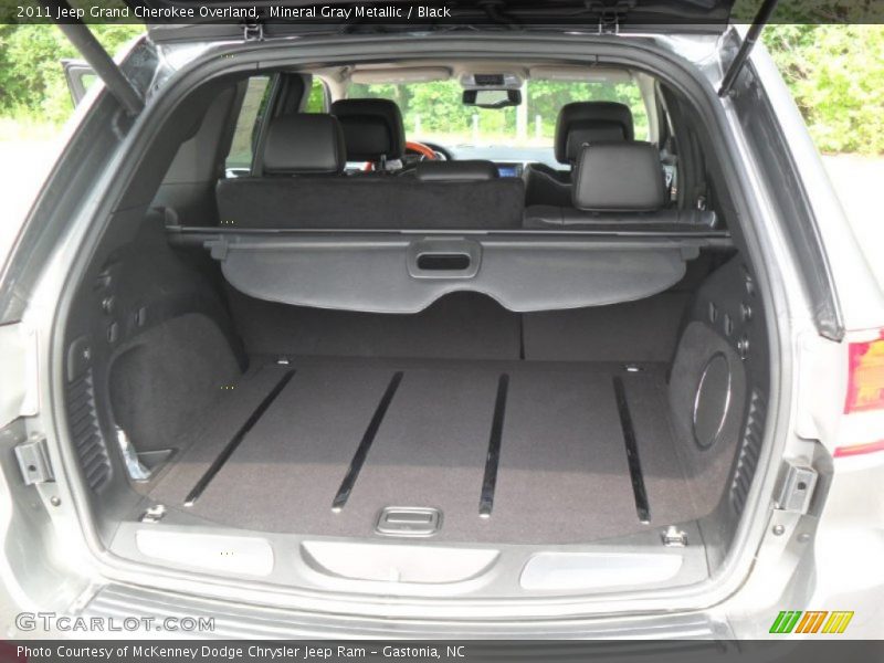Mineral Gray Metallic / Black 2011 Jeep Grand Cherokee Overland
