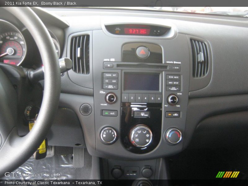 Ebony Black / Black 2011 Kia Forte EX