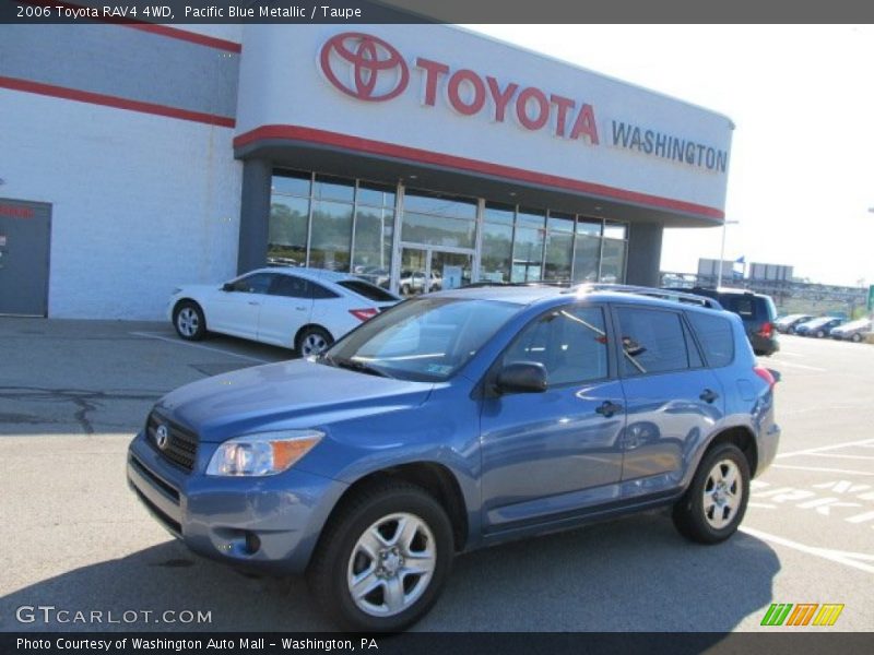 Pacific Blue Metallic / Taupe 2006 Toyota RAV4 4WD