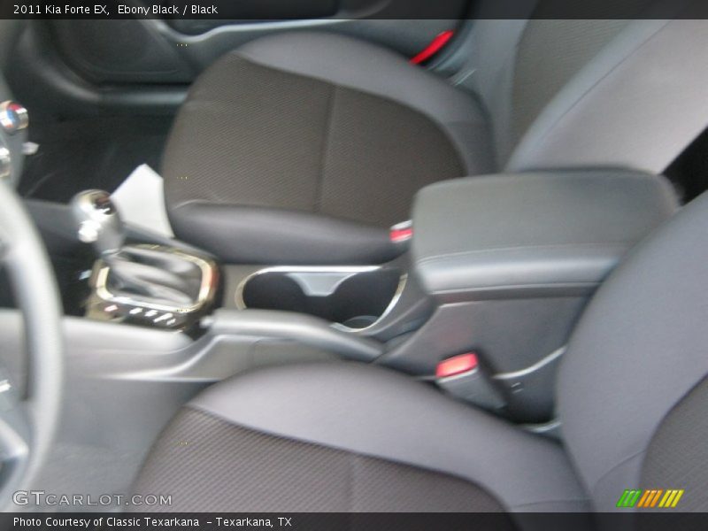 Ebony Black / Black 2011 Kia Forte EX