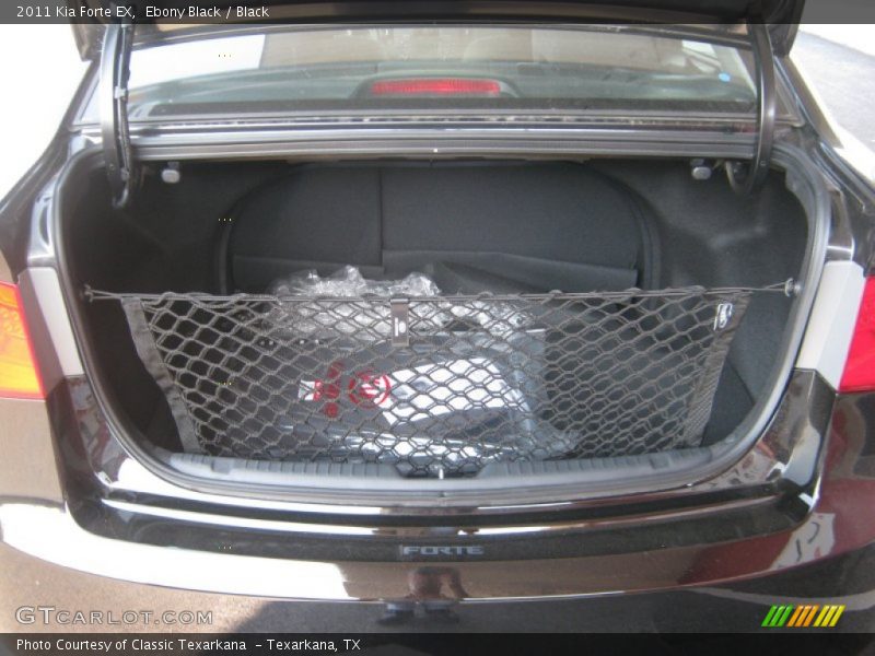 Ebony Black / Black 2011 Kia Forte EX