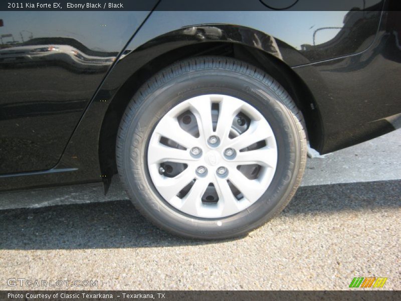 Ebony Black / Black 2011 Kia Forte EX