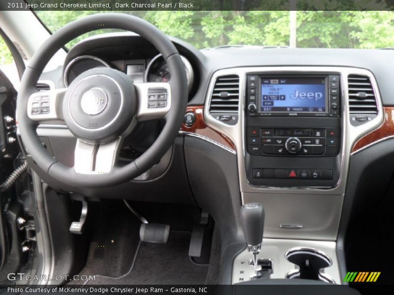 Dark Charcoal Pearl / Black 2011 Jeep Grand Cherokee Limited