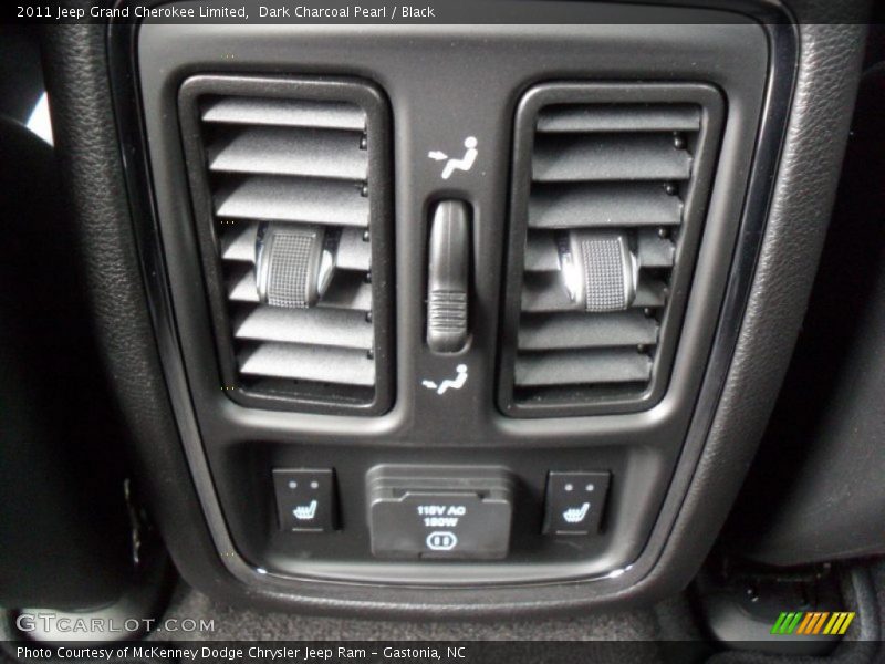 Dark Charcoal Pearl / Black 2011 Jeep Grand Cherokee Limited