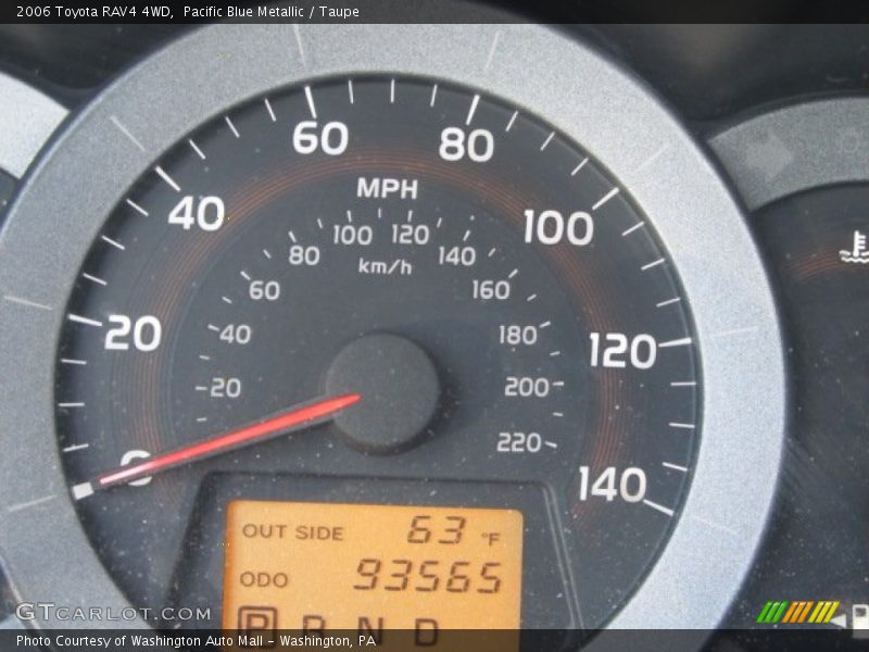 Pacific Blue Metallic / Taupe 2006 Toyota RAV4 4WD