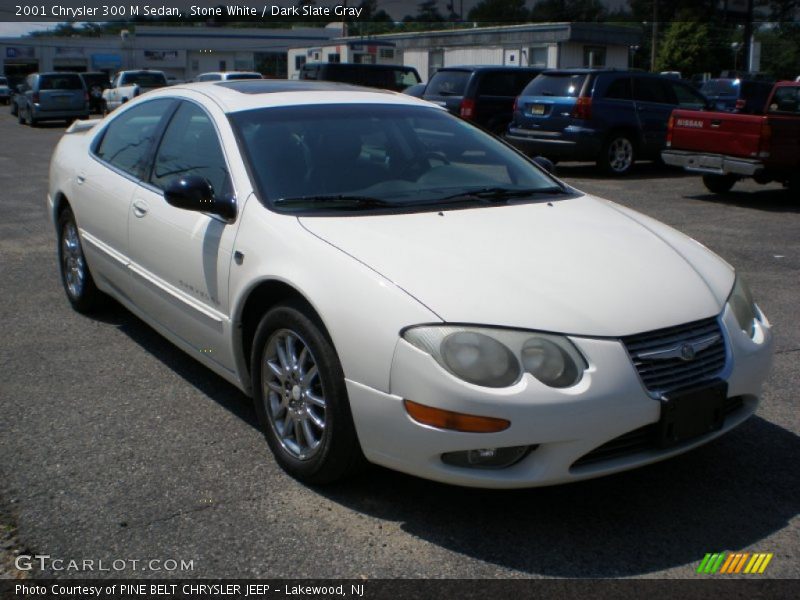 Stone White / Dark Slate Gray 2001 Chrysler 300 M Sedan