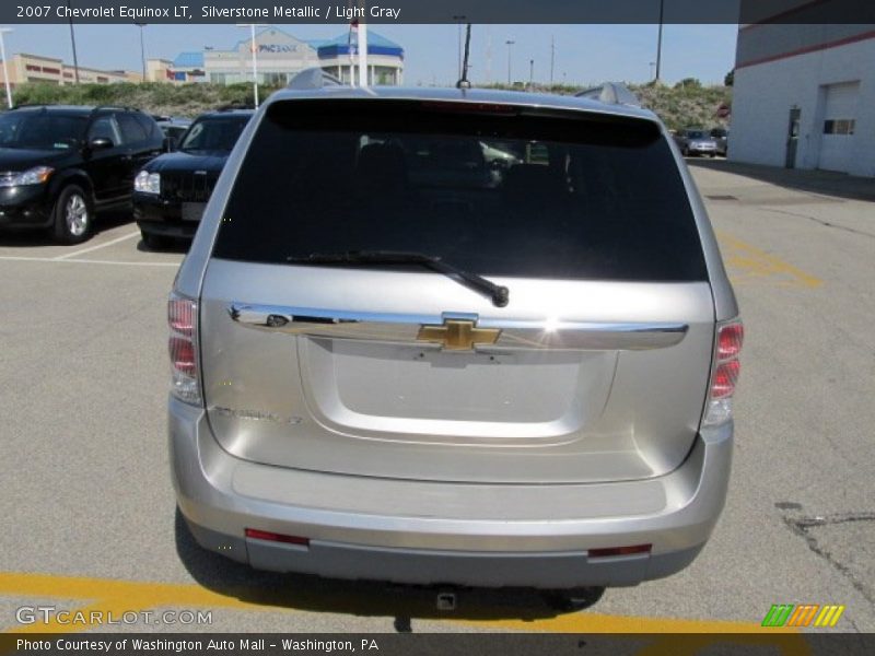 Silverstone Metallic / Light Gray 2007 Chevrolet Equinox LT