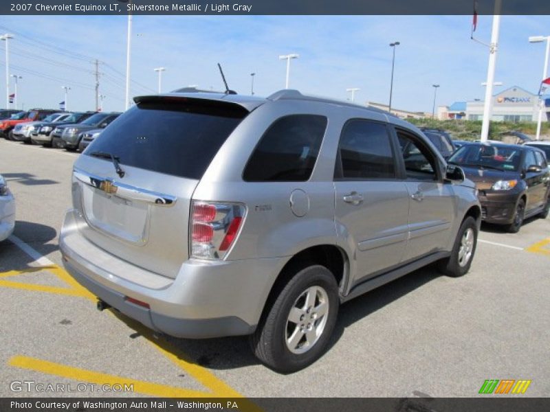 Silverstone Metallic / Light Gray 2007 Chevrolet Equinox LT