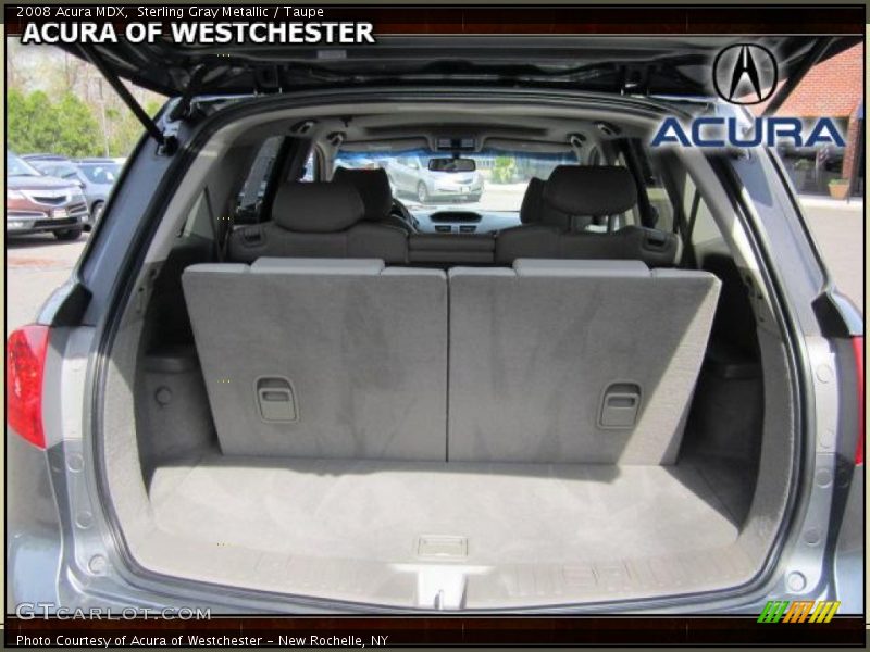 Sterling Gray Metallic / Taupe 2008 Acura MDX