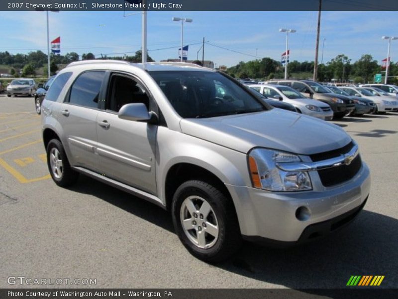 Silverstone Metallic / Light Gray 2007 Chevrolet Equinox LT