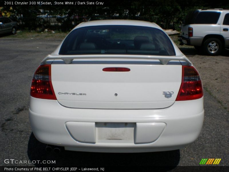 Stone White / Dark Slate Gray 2001 Chrysler 300 M Sedan