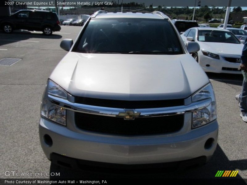 Silverstone Metallic / Light Gray 2007 Chevrolet Equinox LT