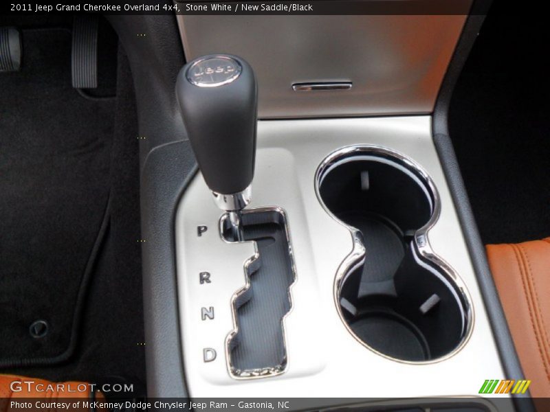  2011 Grand Cherokee Overland 4x4 5 Speed Automatic Shifter