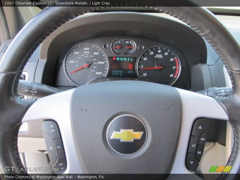 Silverstone Metallic / Light Gray 2007 Chevrolet Equinox LT